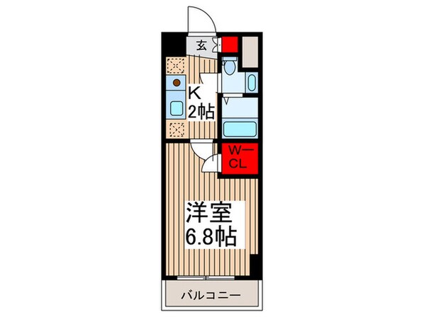 アクシ－ズタワ－川口並木の物件間取画像